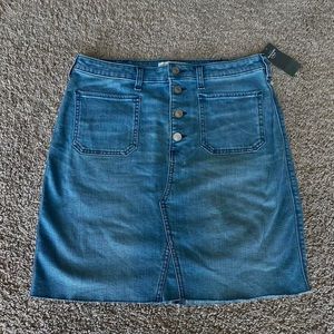 Abercrombie and fitch high waisted denim skirt new with tags